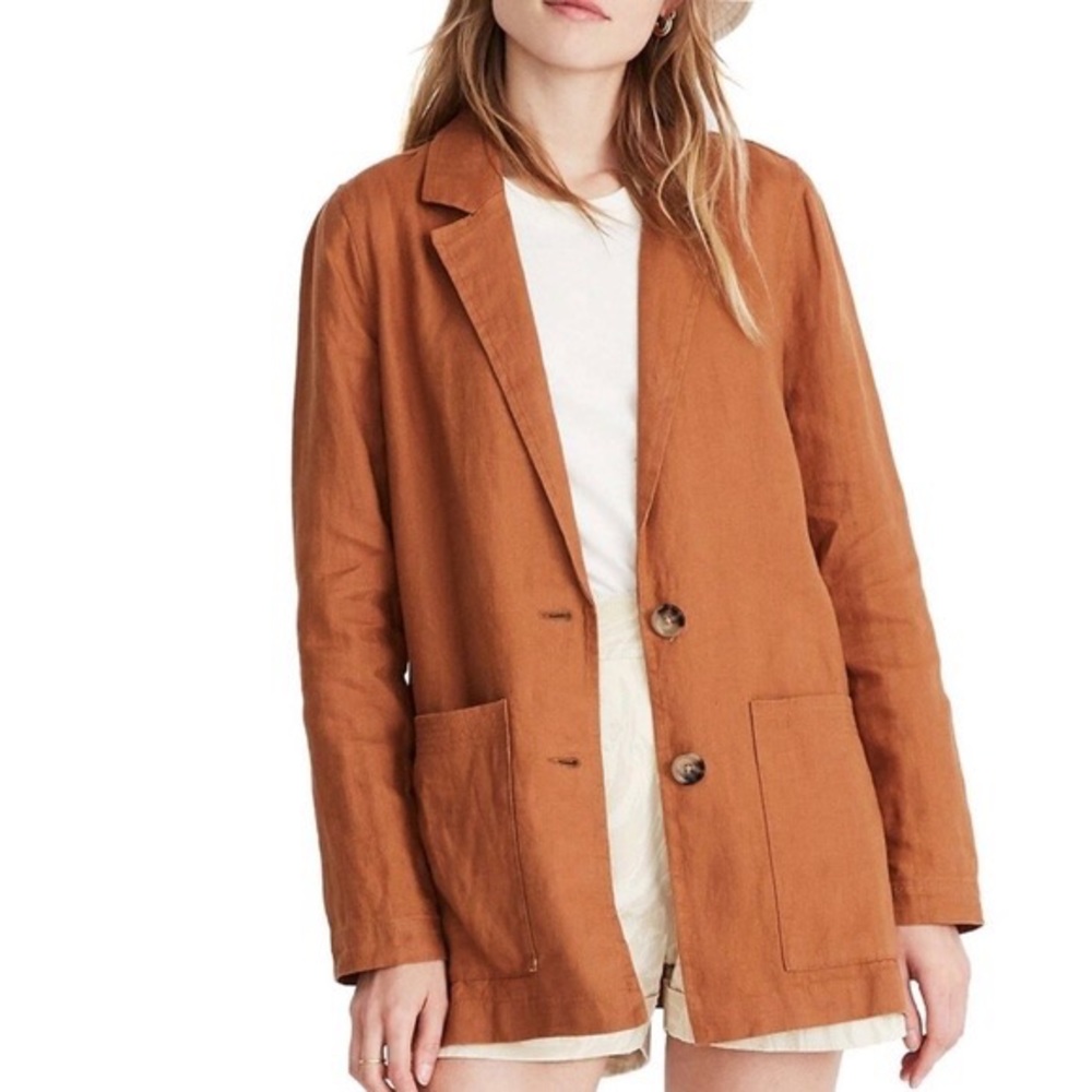 Madewell Linen Blazer